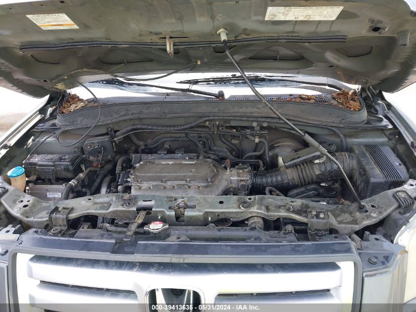 2008 Honda Pilot Ex-L VIN: 5FNYF28558B020142 Lot: 39413635