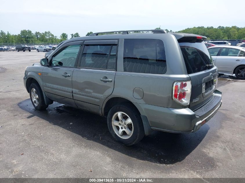 2008 Honda Pilot Ex-L VIN: 5FNYF28558B020142 Lot: 39413635