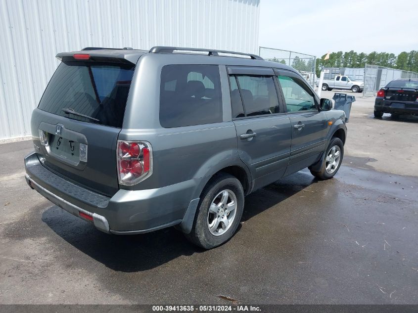 2008 Honda Pilot Ex-L VIN: 5FNYF28558B020142 Lot: 39413635