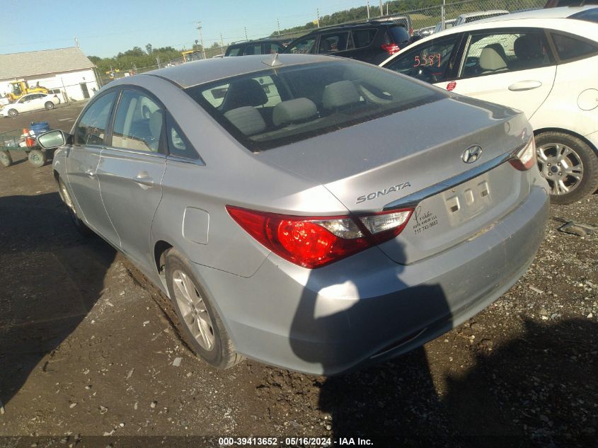 2013 Hyundai Sonata Gls VIN: 5NPEB4AC2DH542242 Lot: 39413652