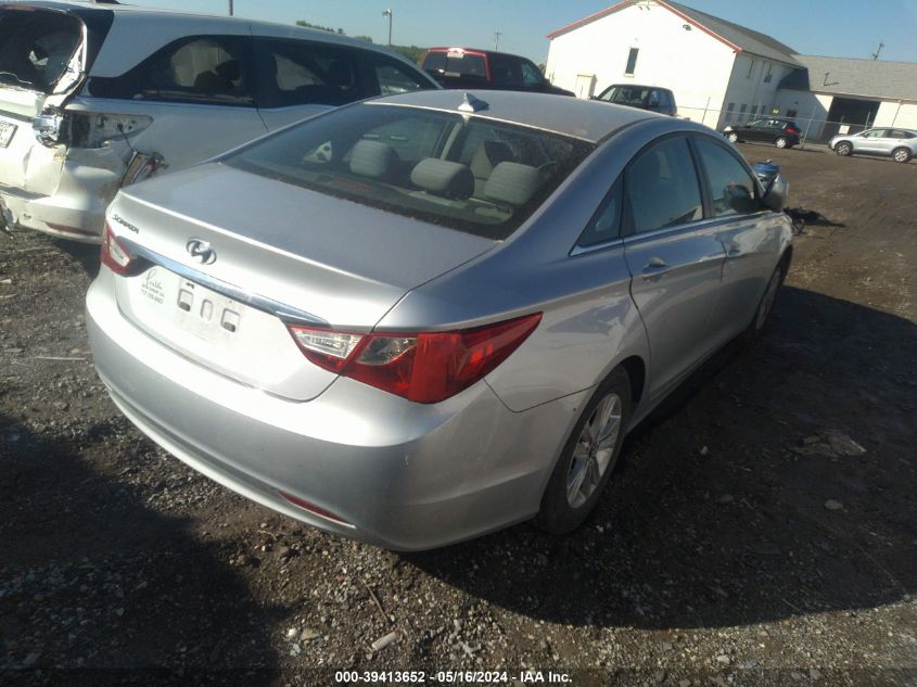 2013 Hyundai Sonata Gls VIN: 5NPEB4AC2DH542242 Lot: 39413652