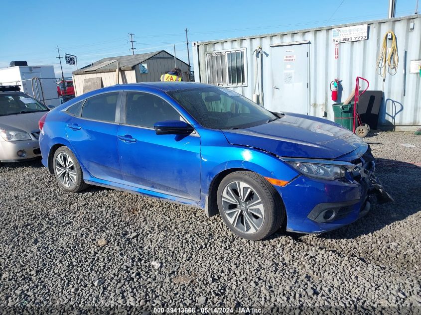 2018 Honda Civic Ex-T VIN: JHMFC1F38JX018701 Lot: 39413668