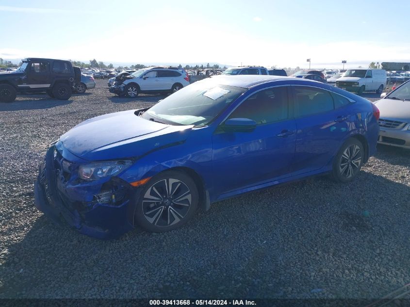 2018 Honda Civic Ex-T VIN: JHMFC1F38JX018701 Lot: 39413668