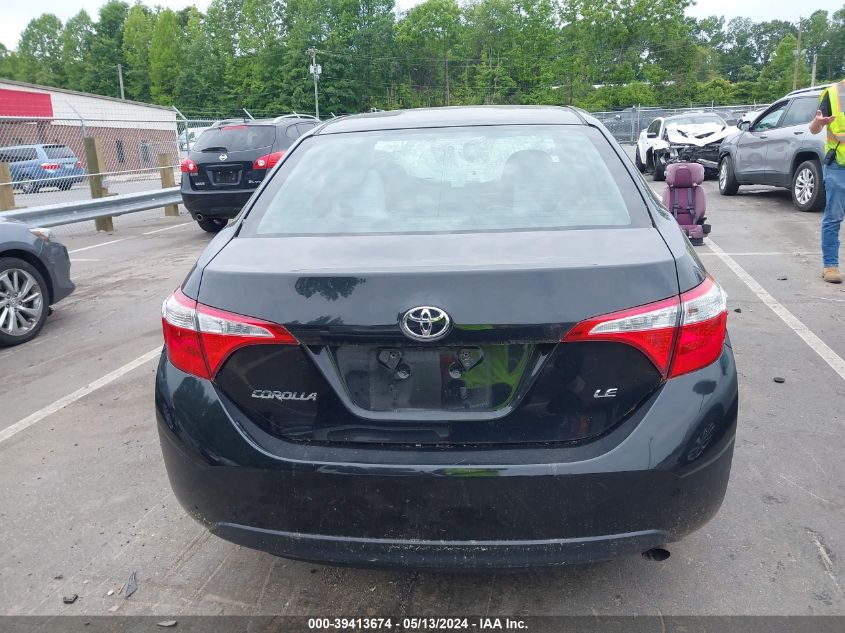 2016 Toyota Corolla Le Plus VIN: 2T1BURHE4GC578264 Lot: 39413674