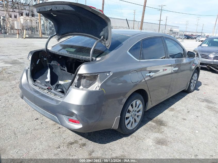 2016 Nissan Sentra Sv VIN: 3N1AB7AP8GY324139 Lot: 39413683