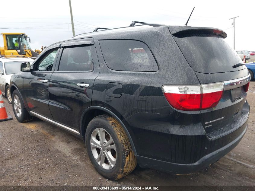 2013 Dodge Durango Crew VIN: 1C4RDJDG9DC699092 Lot: 39413699