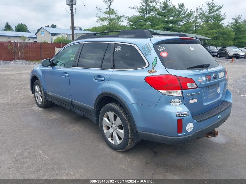 2011 Subaru Outback 2.5I Premium VIN: 4S4BRBCC3B3357671 Lot: 39413702