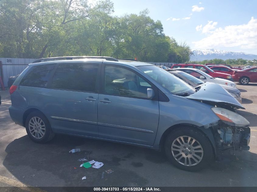 2008 Toyota Sienna Limited VIN: 5TDZK22C88S180647 Lot: 39413703