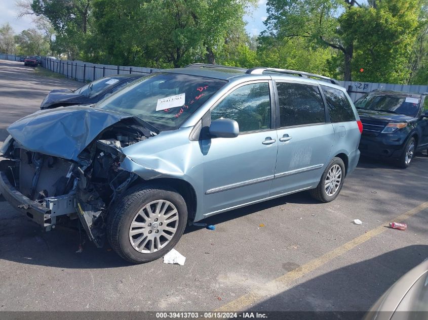 2008 Toyota Sienna Limited VIN: 5TDZK22C88S180647 Lot: 39413703