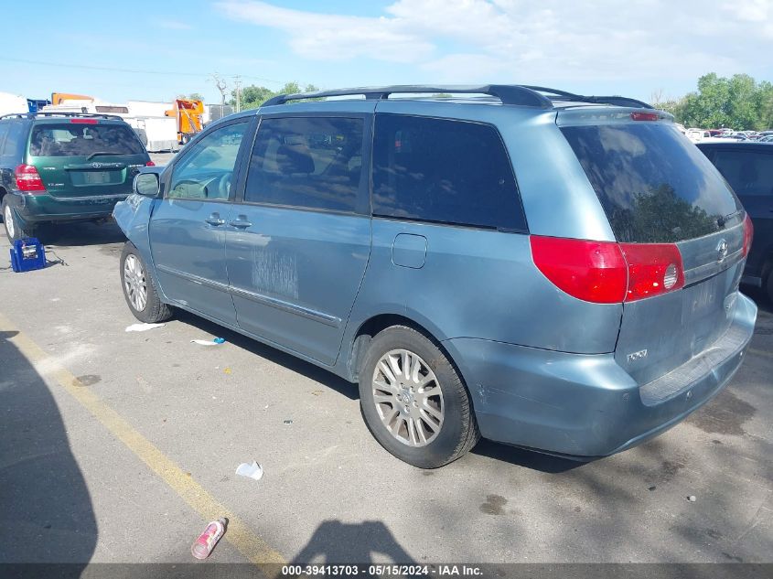 2008 Toyota Sienna Limited VIN: 5TDZK22C88S180647 Lot: 39413703