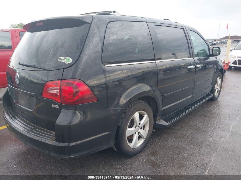 2010 Volkswagen Routan Sel Premium VIN: 2V4RW6DX0AR228108 Lot: 39413711