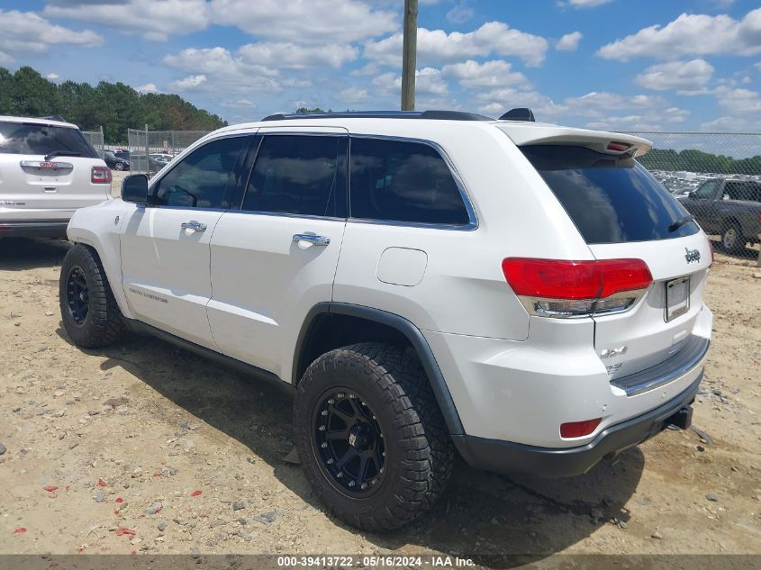 2014 Jeep Grand Cherokee Limited VIN: 1C4RJFBG2EC393054 Lot: 39413722