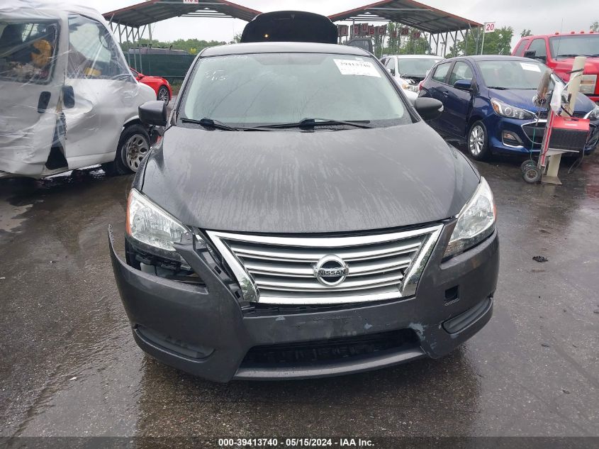 2014 Nissan Sentra Sv VIN: 3N1AB7AP8EY312439 Lot: 39413740