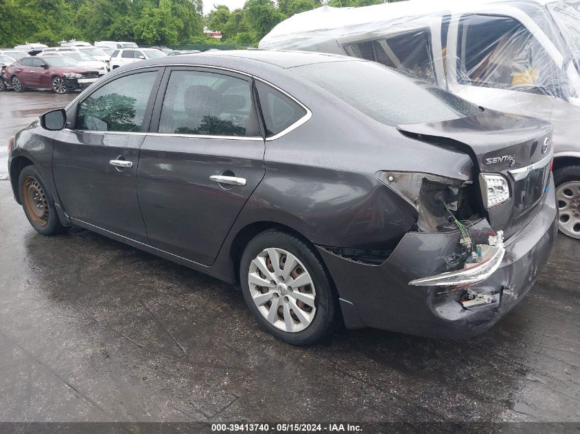 2014 Nissan Sentra Sv VIN: 3N1AB7AP8EY312439 Lot: 39413740