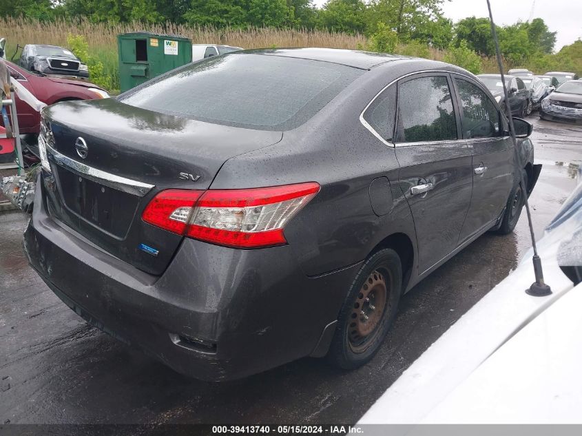 2014 Nissan Sentra Sv VIN: 3N1AB7AP8EY312439 Lot: 39413740