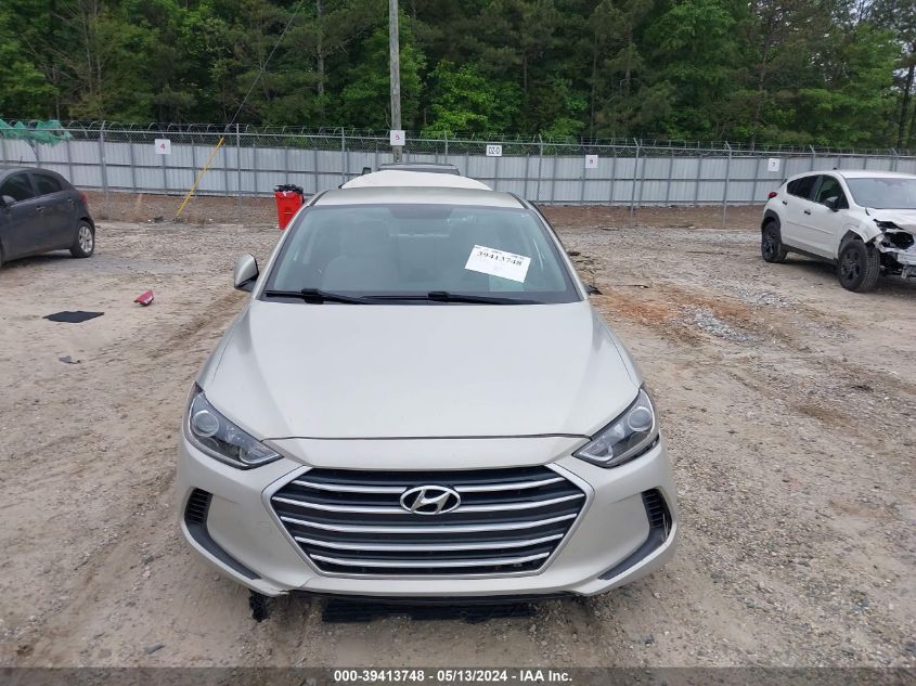 2017 Hyundai Elantra Se VIN: KMHD74LF6HU100074 Lot: 39413748