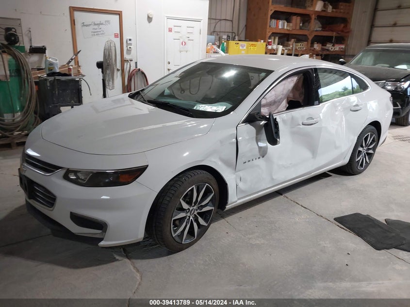 2017 CHEVROLET MALIBU LT - 1G1ZE5STXHF267385