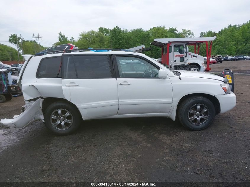 2004 Toyota Highlander V6 VIN: JTEDP21A340035200 Lot: 39413814