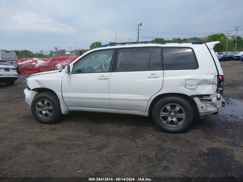 2004 Toyota Highlander V6 VIN: JTEDP21A340035200 Lot: 39413814