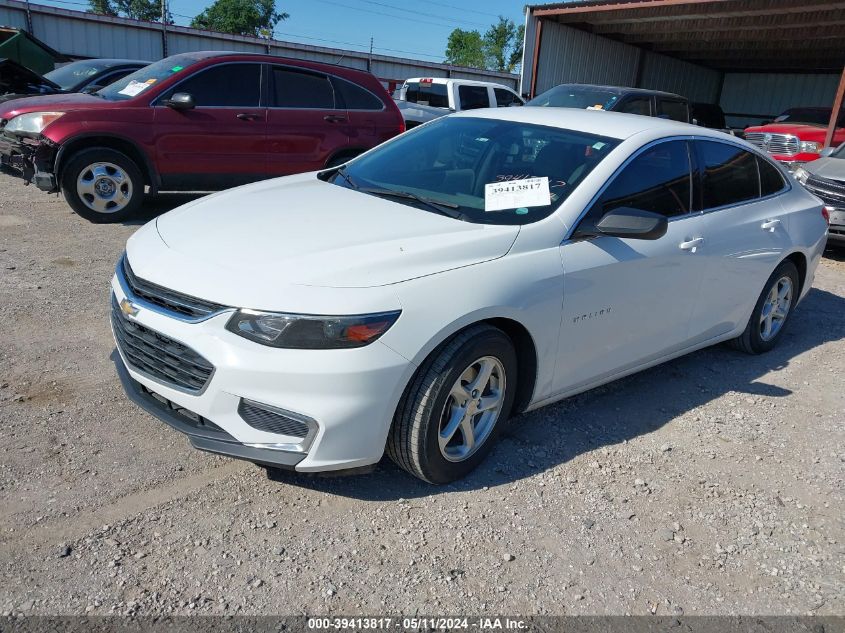 2017 Chevrolet Malibu Ls VIN: 1G1ZB5ST7HF171450 Lot: 39413817