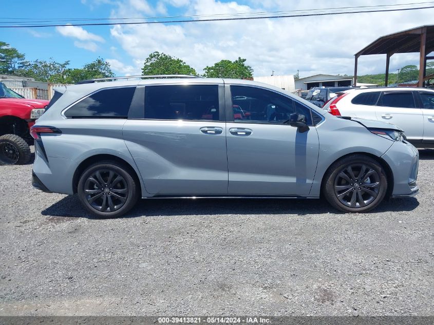 2023 Toyota Sienna Xse VIN: 5TDDRKEC3PS163576 Lot: 39413821