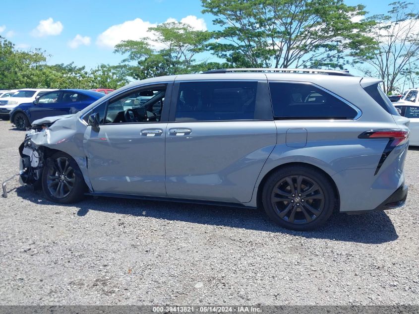 2023 Toyota Sienna Xse VIN: 5TDDRKEC3PS163576 Lot: 39413821