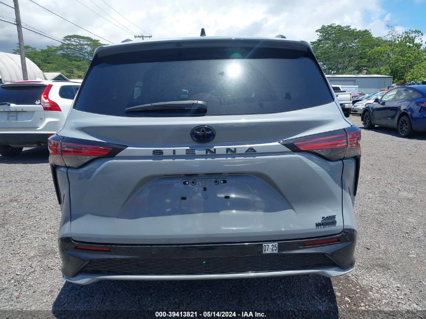 2023 Toyota Sienna Xse VIN: 5TDDRKEC3PS163576 Lot: 39413821