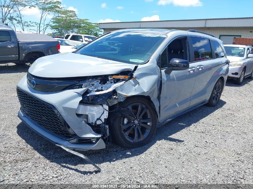 2023 Toyota Sienna Xse VIN: 5TDDRKEC3PS163576 Lot: 39413821