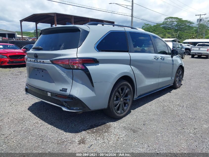 2023 Toyota Sienna Xse VIN: 5TDDRKEC3PS163576 Lot: 39413821