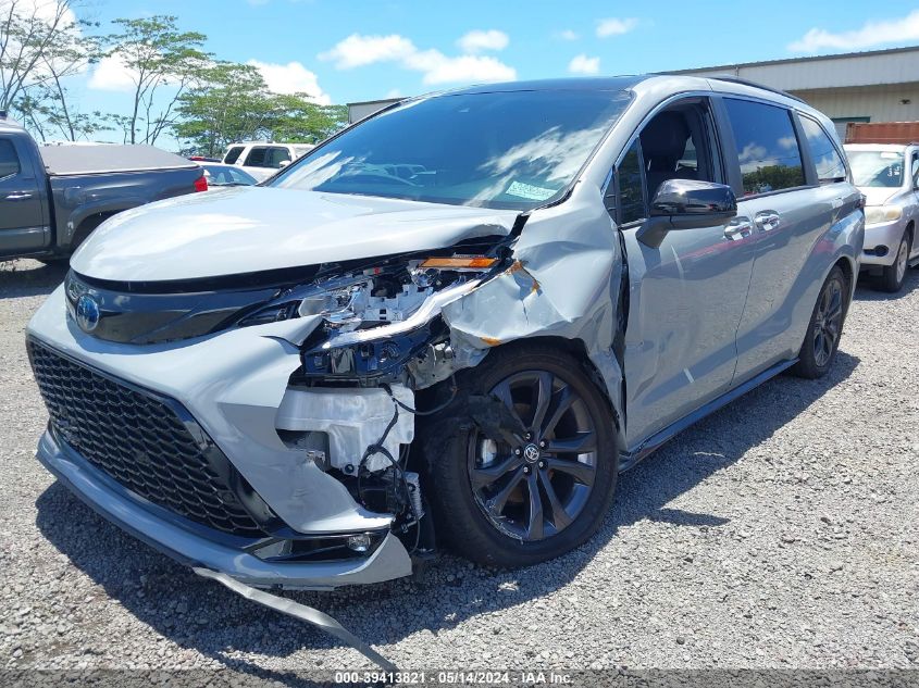 2023 Toyota Sienna Xse VIN: 5TDDRKEC3PS163576 Lot: 39413821