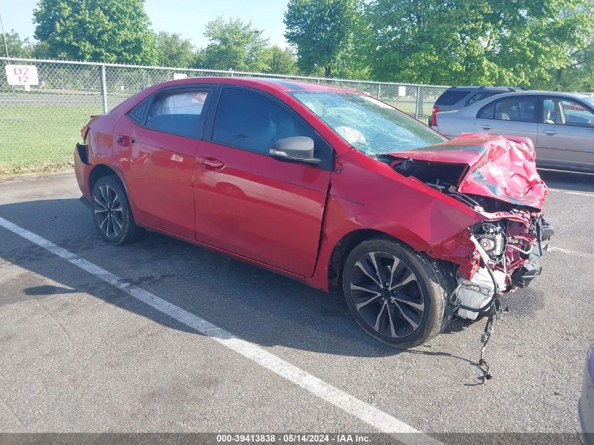 2018 Toyota Corolla Se VIN: 2T1BURHE3JC021191 Lot: 39413838