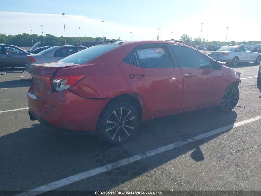 2018 Toyota Corolla Se VIN: 2T1BURHE3JC021191 Lot: 39413838