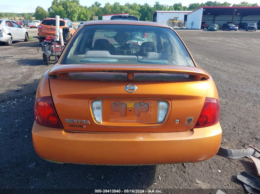 2006 Nissan Sentra Se-R Spec V VIN: 3N1AB51A46L546947 Lot: 39413840