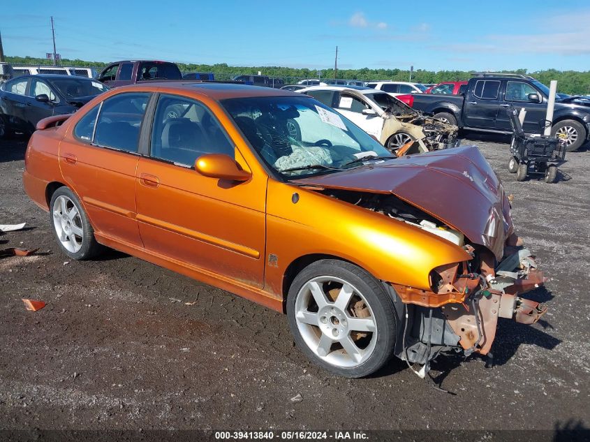 2006 Nissan Sentra Se-R Spec V VIN: 3N1AB51A46L546947 Lot: 39413840