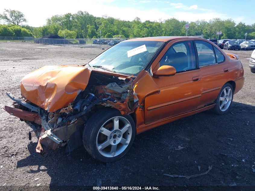 2006 Nissan Sentra Se-R Spec V VIN: 3N1AB51A46L546947 Lot: 39413840