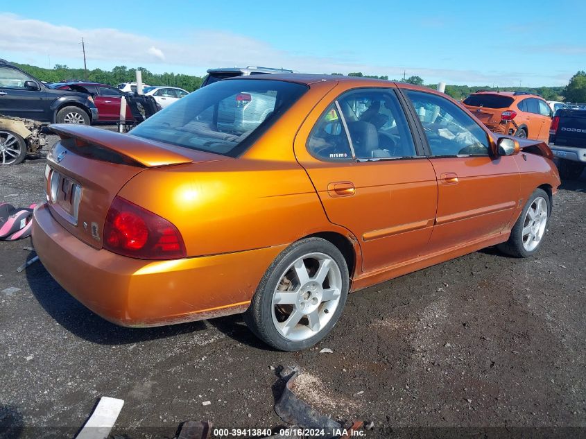 2006 Nissan Sentra Se-R Spec V VIN: 3N1AB51A46L546947 Lot: 39413840