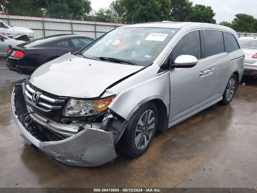 2015 Honda Odyssey Touring/Touring Elite VIN: 5FNRL5H96FB041029 Lot: 39413854