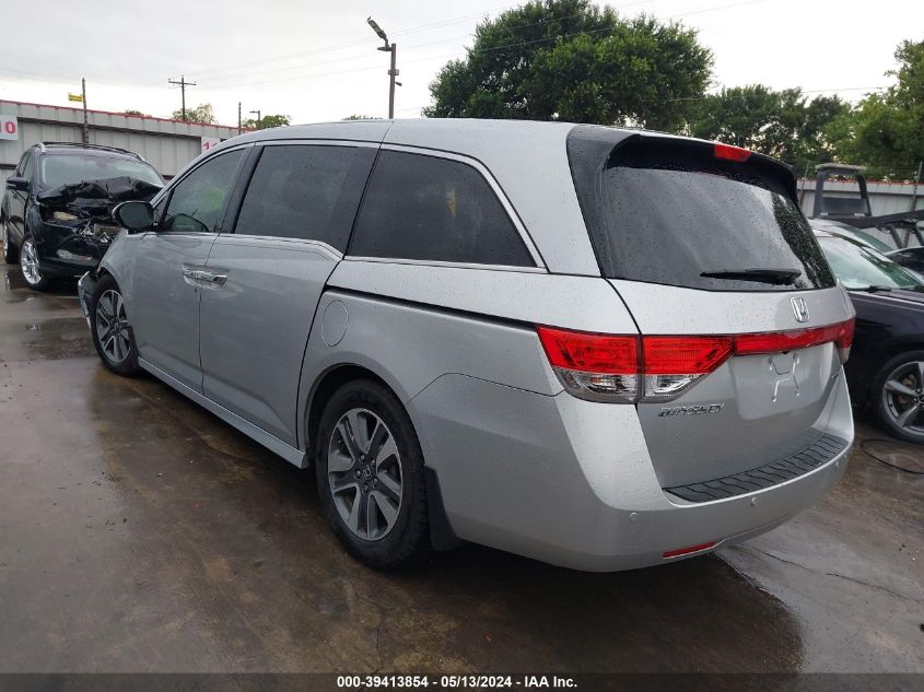 2015 Honda Odyssey Touring/Touring Elite VIN: 5FNRL5H96FB041029 Lot: 39413854