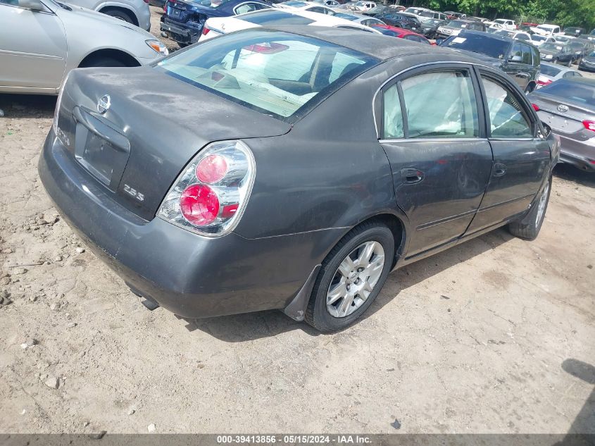 2005 Nissan Altima 2.5 S VIN: 1N4AL11E15C334433 Lot: 39413856