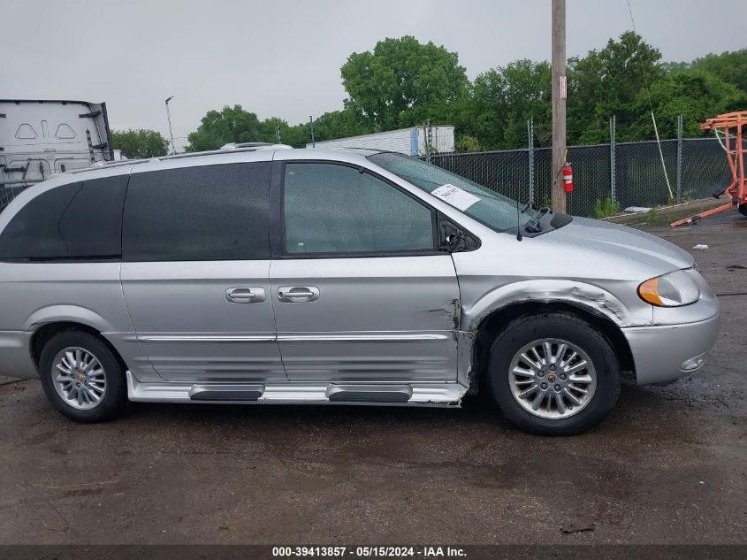 2002 Chrysler Town & Country Limited VIN: 2C8GP64L52R578717 Lot: 39413857