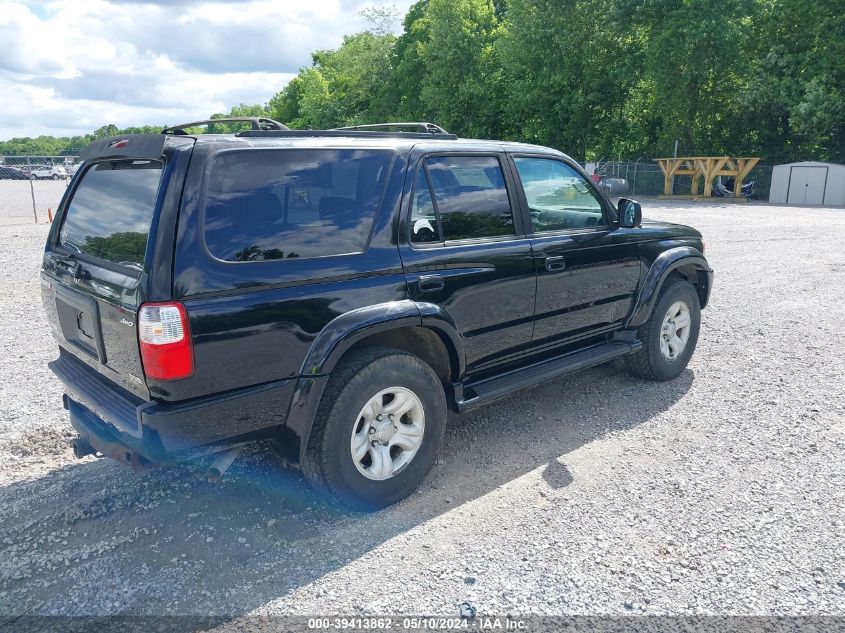 2001 Toyota 4Runner Sr5 V6 VIN: JT3HN86R310327121 Lot: 39413862