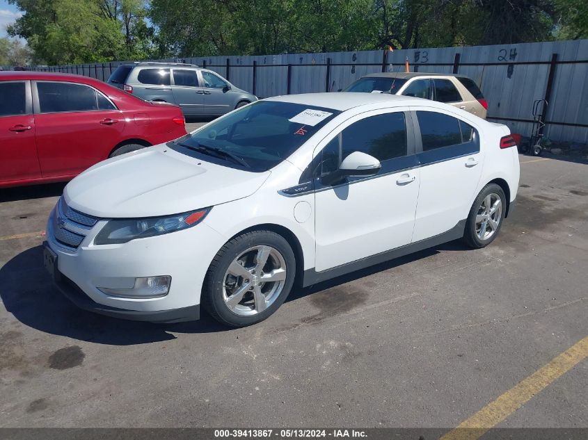 2013 Chevrolet Volt VIN: 1G1RB6E46DU100997 Lot: 39413867