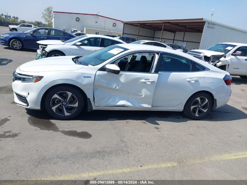 2021 Honda Insight Ex VIN: 19XZE4F53ME008609 Lot: 39413869