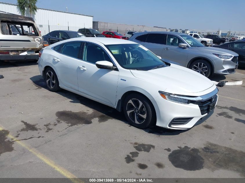 2021 Honda Insight Ex VIN: 19XZE4F53ME008609 Lot: 39413869