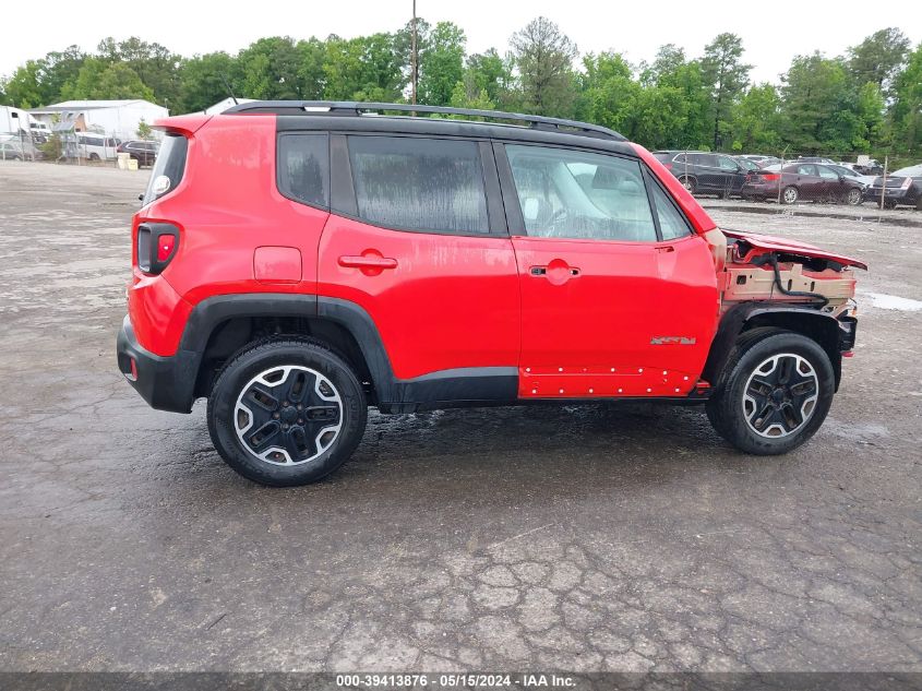 2015 Jeep Renegade Trailhawk VIN: ZACCJBCT4FPB62891 Lot: 39413876