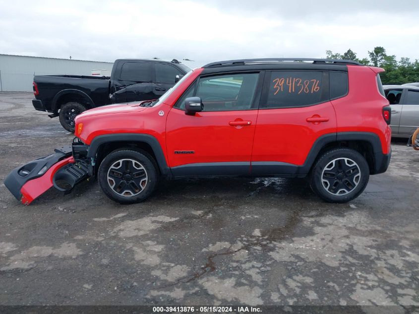 2015 Jeep Renegade Trailhawk VIN: ZACCJBCT4FPB62891 Lot: 39413876