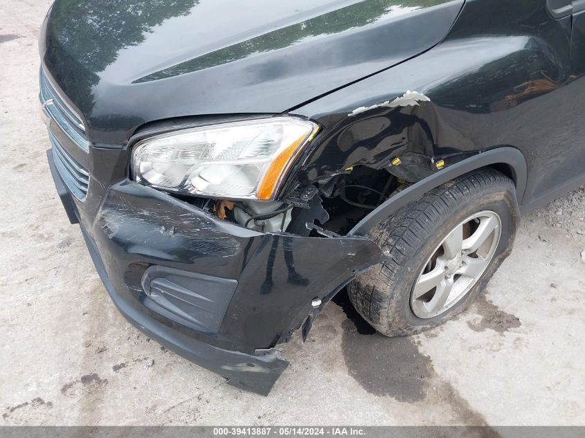 2015 CHEVROLET TRAX 1LS - KL7CJPSB1FB247653