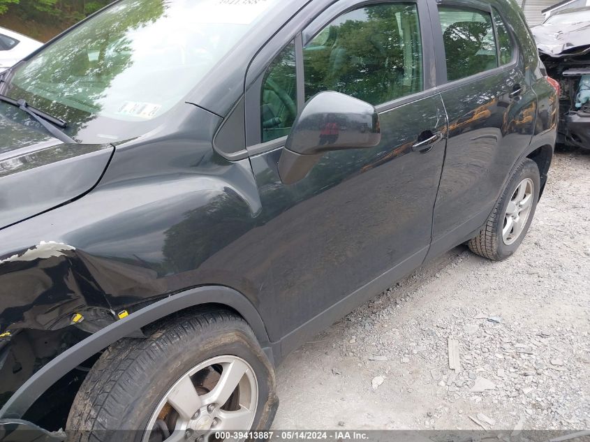 2015 CHEVROLET TRAX 1LS - KL7CJPSB1FB247653