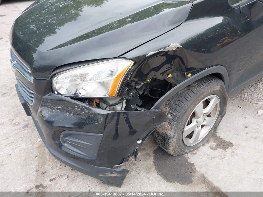2015 CHEVROLET TRAX 1LS - KL7CJPSB1FB247653