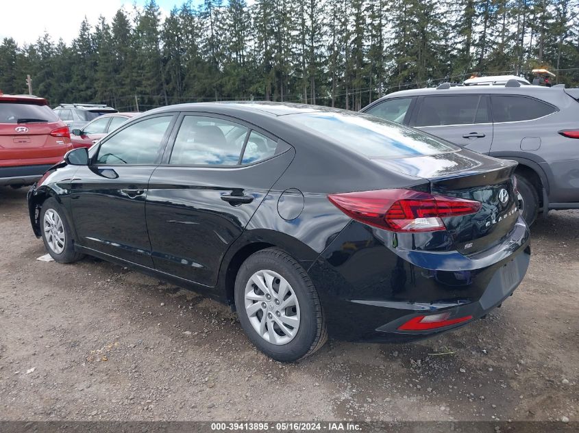 2020 Hyundai Elantra Se VIN: 5NPD74LF5LH532551 Lot: 39413895